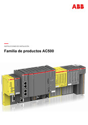 ABB AC500 Serie Instrucciones De Instalación