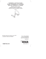 Kohler K-6132 Guía De Instalación Y Cuidado