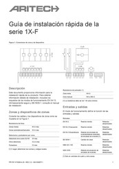 Aritech 1X-F Serie Guía De Instalación Rápida