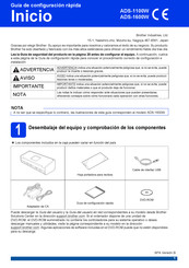 Brother ADS-1100W Guía De Configuración Rápida