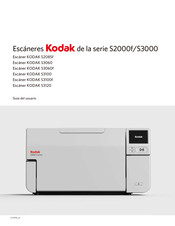 Kodak S2000f Serie Guia Del Usuario