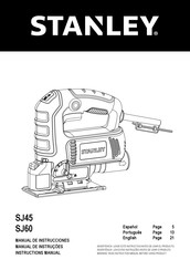 Stanley SJ60 Manual De Instrucciones