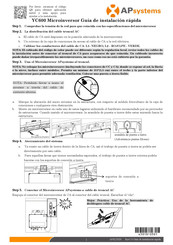 Apsystems YC600 Guía De Instalación Rápida