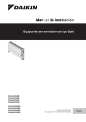 Daikin FNA25A2VEB Manual De Instalación