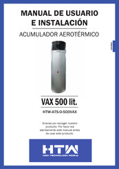 HTW HTW-ATS-O-500VAX Manual De Usuario E Instalacion