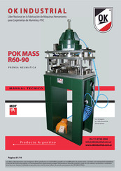 OK INDUSTRIAL POK MASS R60-90 Manual Tecnico