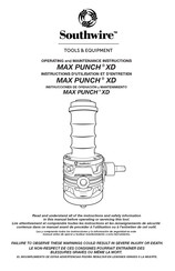 Southwire MAX PUNCH XD Instrucciones De Operacion Y Mantenimiento