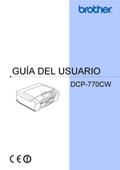 Brother DCP-770CW Guia Del Usuario