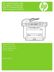 HP LaserJet M1522n MFP Guía De Instalación Inicial