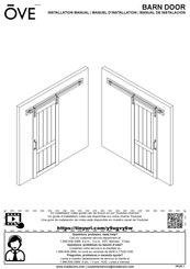 OVE BARN DOOR Manual De Instalación