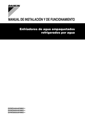 Daikin EWWD850AAYNNO Serie Manual De Instalación Y De Funcionamiento