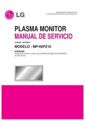 LG MP-60PZ10 Manual De Servicio