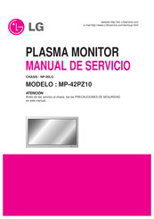 LG MP-42PZ10 Manual De Servicio