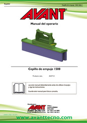 AVANT A437121 Manual Del Operario