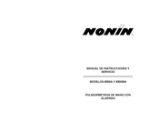 Nonin 8500MA Manual De Instrucciones Y Servicio