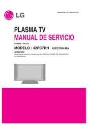 Lg 42PC7RH Manual De Servicio