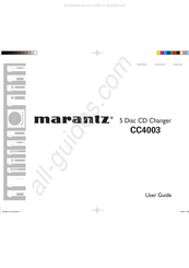 Marantz CC4003 Guia Del Usuario