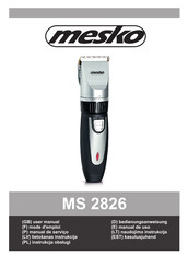 Mesko MS 2826 Manual De Uso