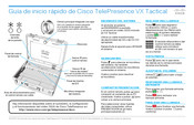 Cisco TelePresence VX Tactical Guia De Inicio Rapido