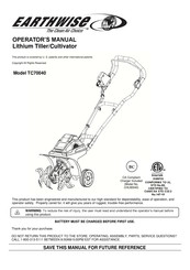 EarthWise TC70040 Manual Del Operador