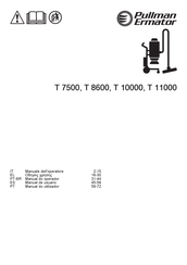 pullman Ermator T 8600 Manual De Usuario