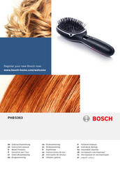 Bosch PHB 5363 Instrucciones De Uso