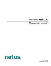 natus neoBLUE Manual Del Usuario
