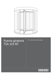 GEZE TSA 325 NT Instrucciones De Montaje