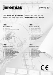 Jeremias DW-KL 50 Manual Tecnico