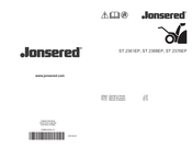 Jonsered ST 2376EP Manual Del Usuario