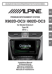Alpine X902D-OC3 Manual De Instalación