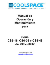 Advanced Radiant Systems COOL-SPACE CS5-48 Manual De Operación Y Mantenimiento