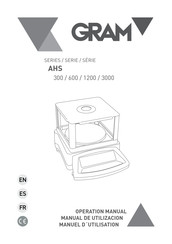 Gram AHS 3000 Manual De Utilización