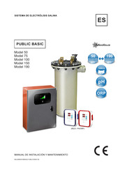 I.D. ELECTROQUIMICA PUBLIC BASIC 100 Manual De Instalación Y Mantenimiento