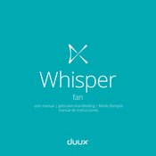 Duux Whisper Manual De Instrucciones