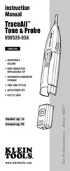 Klein Tools TraceAll VDV526-054 Manual De Instrucciones