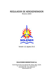 Solener AERO Manual Del Usuario