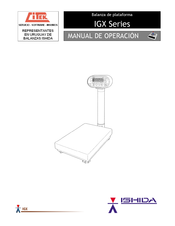 ISHIDA IGX Serie Manual De Operación