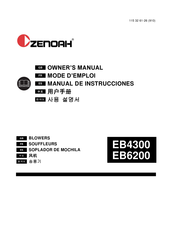 Zenoah EB4300 Manual De Instrucciones