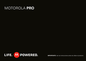 Motorola PRO Manual Del Usario