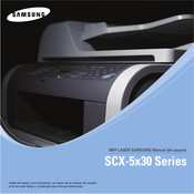 Samsung SCX-5x30 Serie Manual Del Usuario