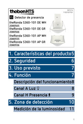 Theben HTS theRonda S360-101 AP WH Manual Del Usuario