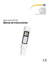 PCE PH 26F Manual De Instrucciones