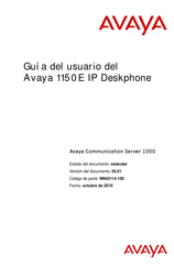 Avaya 1150E Guia Del Usuario