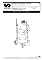 Samoa EXTRACTOR 70 Guía De Servicio Técnico Y Recambio