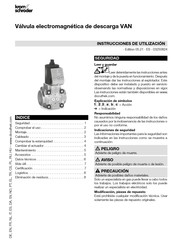 Krom Schroder VAN Instrucciones De Utilizacion