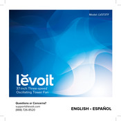 Levoit LV373TF Manual De Instrucciones