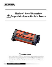Flexco Novitool aero 300 Manual De Seguridad Y Operacion