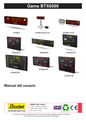 Bodet BTX6000 Manual Del Usuario