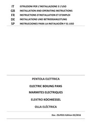 Giorik PEI705 Instrucciones Para La Instalación Y El Uso